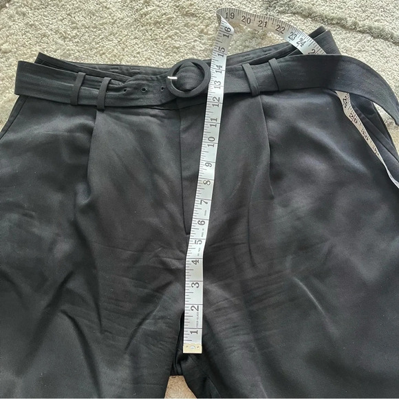 Ted Baker black trousers Ninette High Waist Carrot Leg Pants high rise taper 8 - Picture 6 of 11